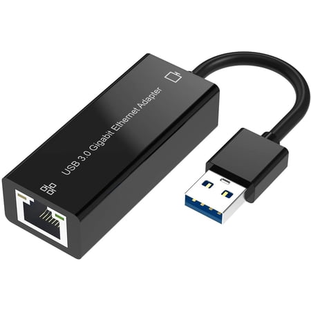 Network Adapter USB 3.0 to Ethernet RJ45 LAN Gigabit Adapter for 10/100/1000 Mbps