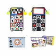 thumbnail image 4 of Mirror Cloth Book for Babies, Folding Sensory Toy with Crinkle Paper and Animal Patterns, Early Learning Cognition for 0-2 Years, 4 of 7