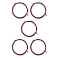 thumbnail image 1 of Vogacara Alambres artesanales Coloridos no fáciles de romper Hilo trenzado Líneas de joyería Diseño exquisito para esculpir polvo profundo Polvo profundo 5piezas, 1 of 6