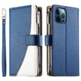 thumbnail image 2 of Funda cartera GANGXUN para iPhone 12 Pro Max , cuero PU con tarjetero, cremallera, correa de mano, soporte y protección 604°, 2 of 6