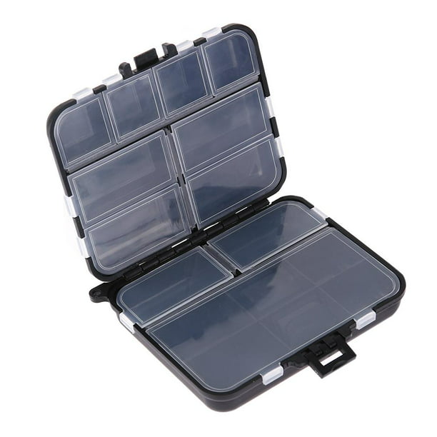 Fishing Lure Bait Tackle Box Compartment Pocket Portable Storage Box