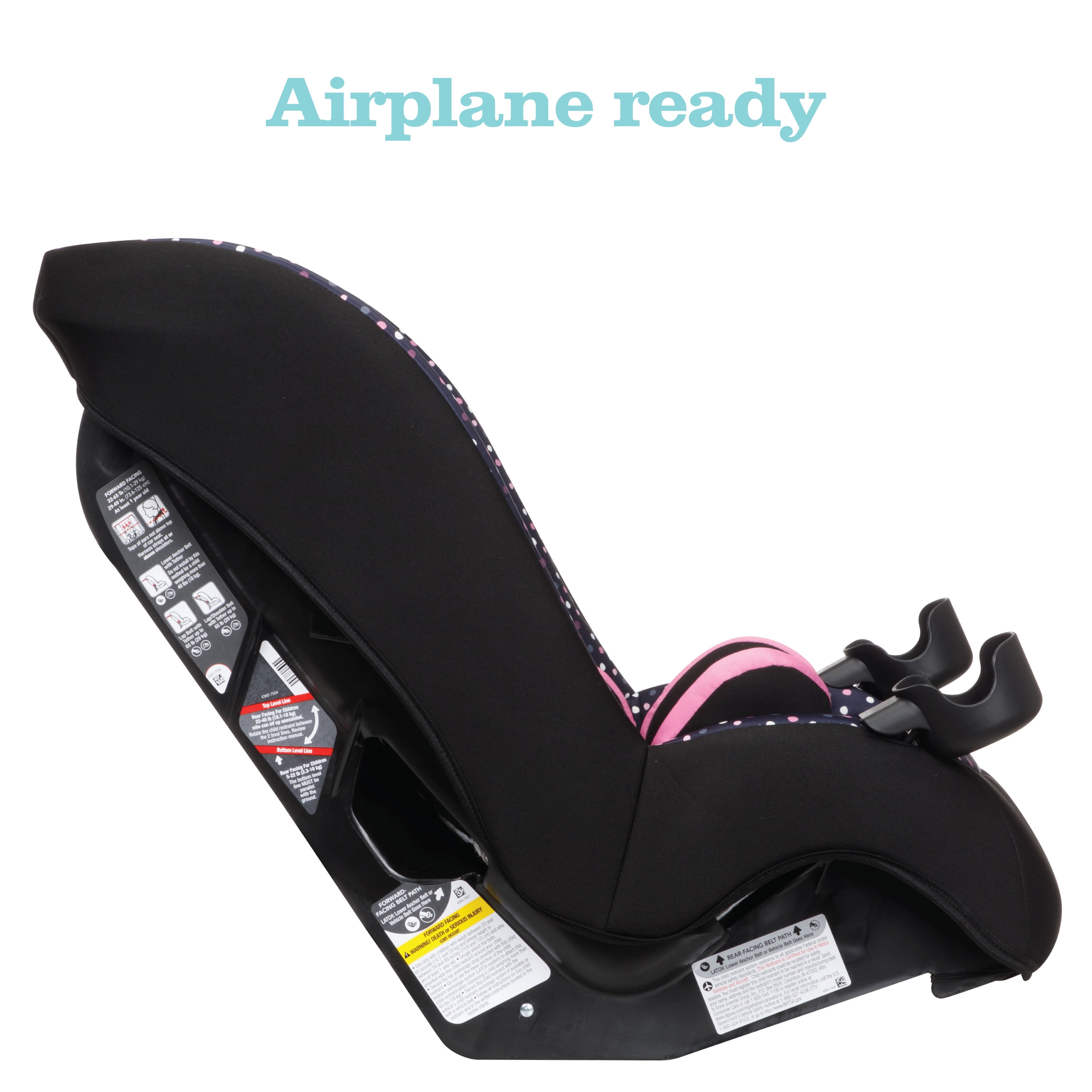 Disney Baby Jive 2 in 1 Convertible Car Seat, Peeking Mickey, Infant & Toddler, Unisex