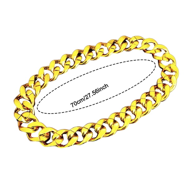 SIfdSeng Funny Gift Gold Necklace for Men Women Gold Chain 80S 90S
