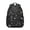 Black-18, variant on Coastal Seahorse Backpack for Student Waterproof Durable Composite Oxford Cloth with Tropical Seashells and Waves Print, Adjustable Straps, Comfortable and Spacious for School and Beach