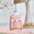 thumbnail image 5 of Pink Christmas Hanging Decoration Wreath Car Gift Box Xmas Ornament Ball Shopwindow Party Supplies Christmas Tree Ornament, 5 of 5