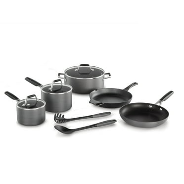 Calphalon Classic Hard-Anodized Nonstick Cookware Set – AquaShield Technology, Dishwasher Safe, Oven Safe To 450°F