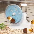 thumbnail image 4 of Acrylic Hamster Cage Breathable Transpet Tank with Running Wheel, 4 of 7