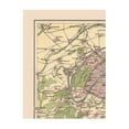 thumbnail image 4 of Historic Map - Paris Marseilles Lyons France - Bartholomew 1892 - Vintage Wall Art, 4 of 4