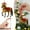 D, variant on Christmas Hanging Ornaments,Christmas Horse Ornaments For Christmas Tree Hanging Decorations Horse Christmas Ornaments Animal Farmhouse Xmas Decor 2D Acrylic Flat Pendant For Xmas Tree Home Decor