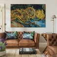 thumbnail image 3 of Painter Vincent Van Gogh English Four Cut Sunflowers Poster Canvas Wall Art Poster Decorative Bedroom Modern Home Print Picture Artworks Posters 12x18inch(30x45cm), 3 of 6