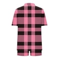 thumbnail image 5 of Bixock Summer Workout Set for Women,2 Piece Set for Women Short Sleeve Cardigan and Shorts with Pockets All Over Print Loungewear Set, 5 of 6
