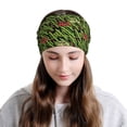 thumbnail image 6 of Disketp Green Cacti And Red Chili Slouchy Beanie Hip-Hop Soft Lightweight Running Beanie Adult Hats Chemo Cap for Men Women, 6 of 8