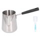 thumbnail image 1 of Cafetière turque 600 ml en acier inoxydable, surface brillante, résistante aux hautes températures, facile à nettoyer, chauffe-beurre, 1 of 4