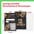 thumbnail image 3 of Mystery Escape Birthday Invitation Set - 20 Fill-In Cards with Envelopes for Kids' Parties, Perfect for Adventure-Themed Celebrations and Fun Gatherings, 3 of 5