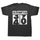 thumbnail image 1 of Odómetro de moda, divertido regalo de 40 cumpleaños, broma de 40 años, camiseta unisex de algodón, camiseta vintage de manga corta con cuello redondo., 1 of 8