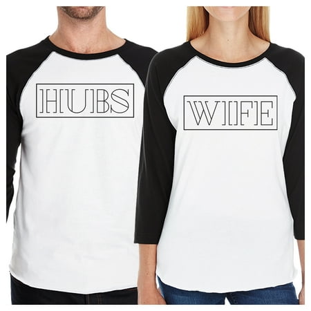 365 Printing Hubs And Wife S Matching Baseball Shirts Cute 365 Printing Hubs And Wife S Matching Baseball Shirts Cute Wedding Gifts