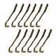thumbnail image 3 of Paquete de 12 marcapáginas Monstrate joyería antigua bronce, 3 of 6