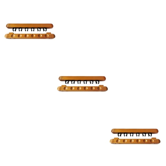 Greeniant 1 Juego de estante para taco de billar montado en la pared, soporte Universal para de billar, soporte para juegos, registro de Type1 NO1