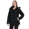 thumbnail image 3 of Wantdo Women's Recycled Winter Coats Warm Winter Jacket Insulated Winter Puffer Coat Black M, 3 of 9
