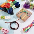 thumbnail image 3 of Cordón de nailon satinado de 3 mm, 16 colores, cordón de seda con cola de rata, 160 yardas, hilo para pulseras y abalorios, 3 of 7