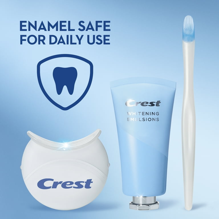 Crest Whitening Emulsions Kit with LED Light & Wand