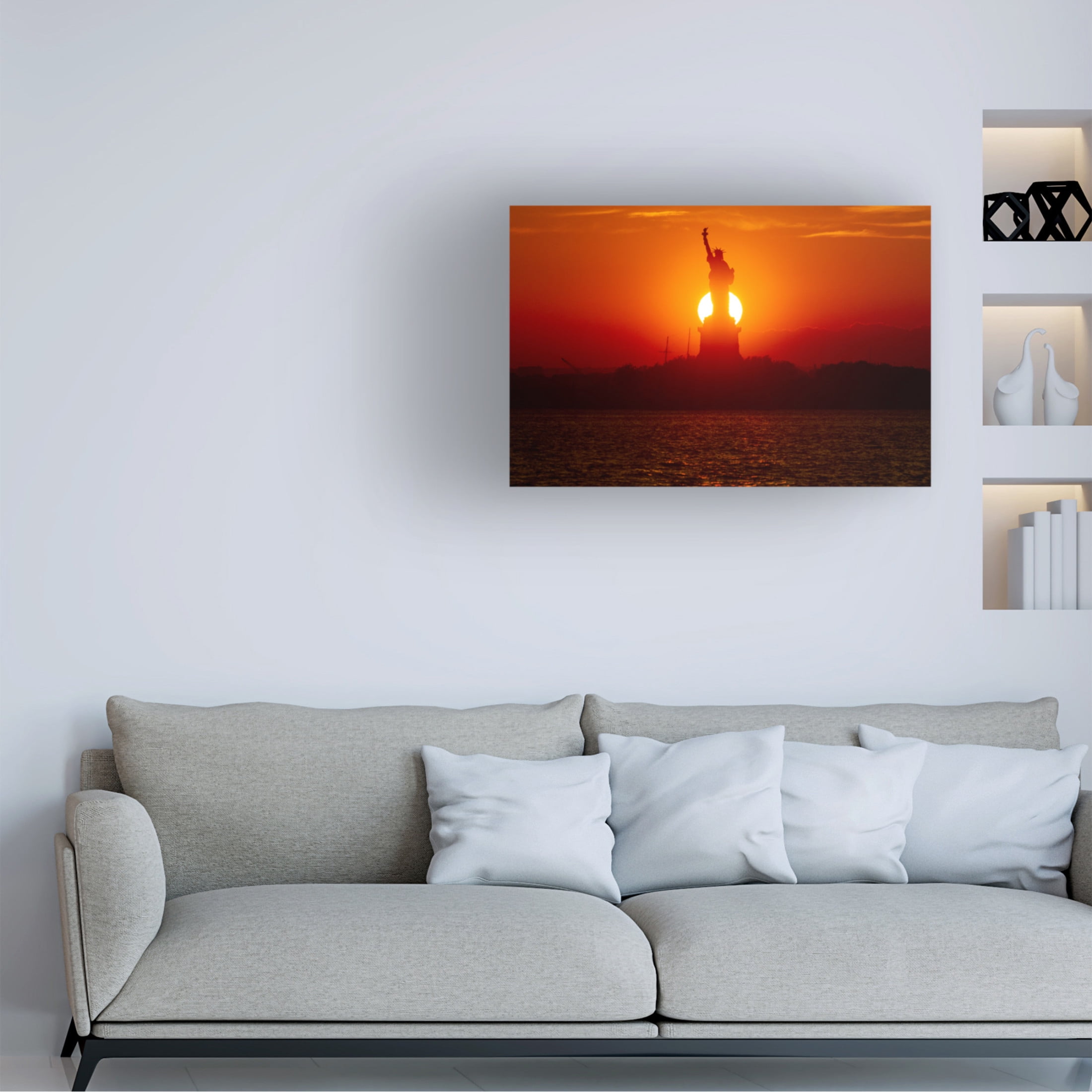 Canvas Wall Art - Michael Castellano 'Twice A Year' Wall Art for Living Room, Bedroom, or Office D?cor by Trademark Fine Art - 24 x 16 Inches