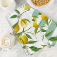 thumbnail image 7 of 2PCS Eucalyptus Leaf Sage Green Botanical Plants Hand Bath Towels,Waffle Weave Absorbent Kitchen Dish Towels Decorative Bathroom Towel for Bath Gym 16x24 inches, 7 of 7