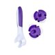 thumbnail image 1 of Reusable Dessert Making Tool for Baking Use 3Pcs Cake Baking Roller Set, 1 of 2