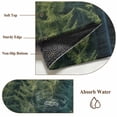 thumbnail image 5 of Summer Green Area Rugs 3x5 ft Pine Trees Forest Washable Rug Non Slip Indoor Carpet Absorbent Floor Mat for Living Room Bedroom Dining Room, 5 of 9