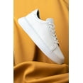 thumbnail image 4 of Men’s Genuine Leather Lace-Up Casual Sneakers, 4 of 9