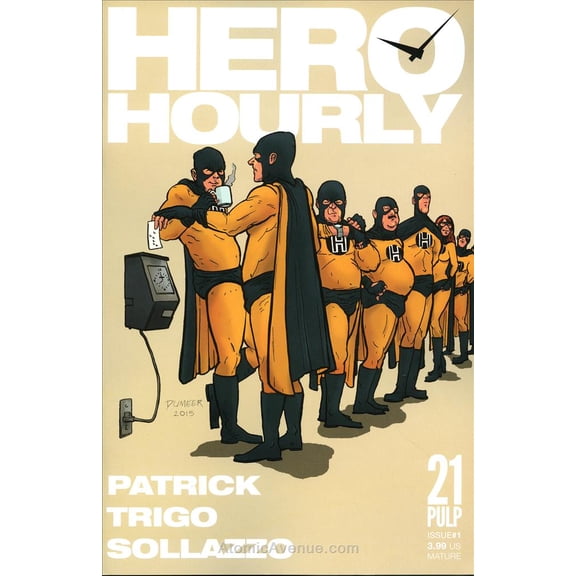 Hero Hourly #1 VF ; 21 Pulp Comic Book