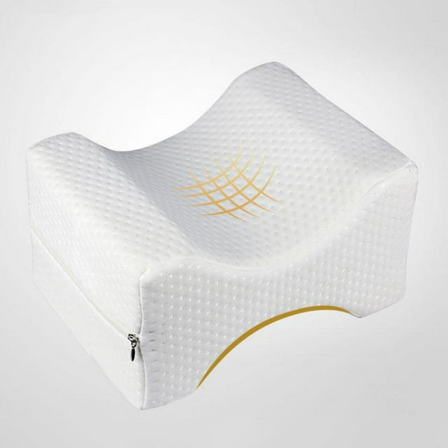 Almohada de espuma viscoelástica para la , Clip para dormir lateral, almohada de apoyo para la cadera, funda lavable cómoda, almohadilla para BLESIY Almohada de rodilla de espuma viscoelástica