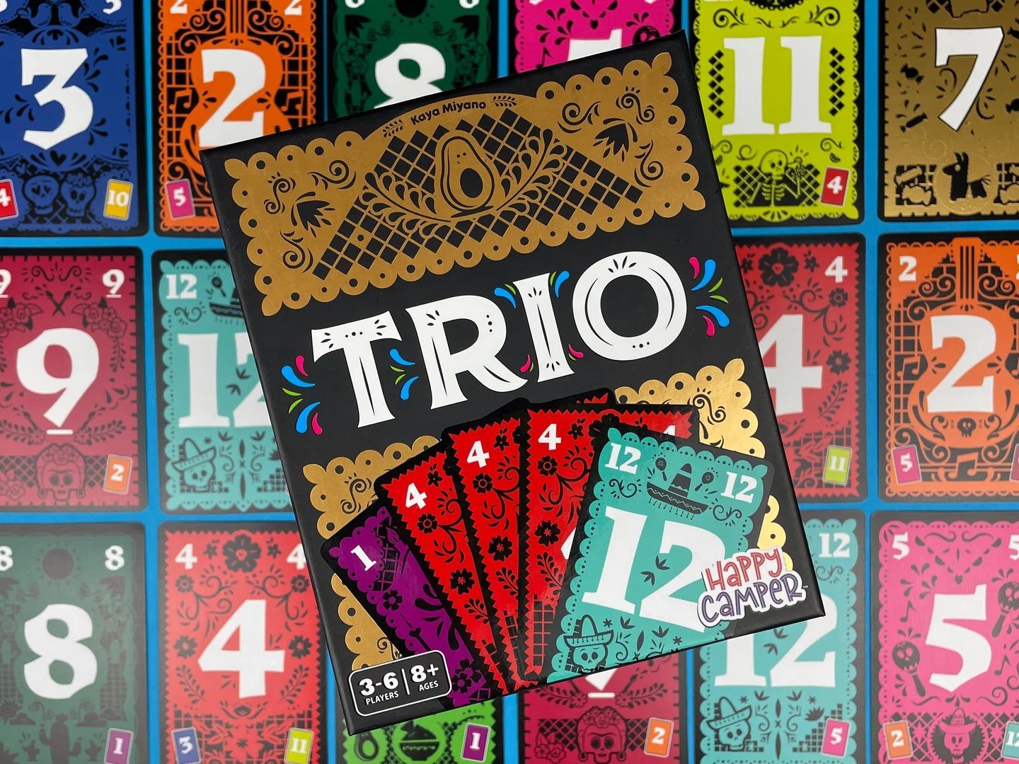 Happy Camper TRIO Card Game  Hottest New Family Game  Great for Game Night  3-6 Players Ages 8+