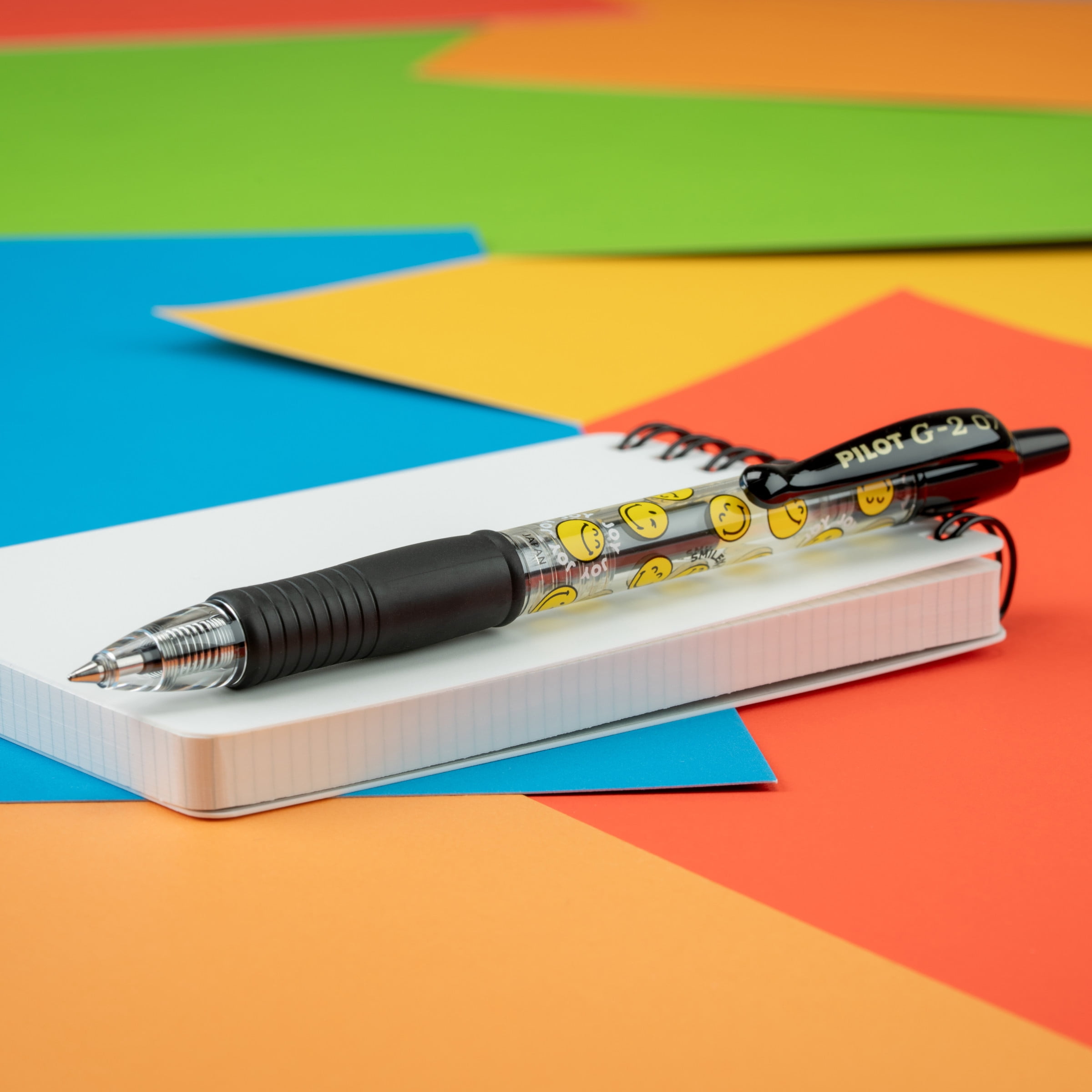 Pilot, G2 Premium Gel Pens, G2 | SmileyWorld® Collection, Fine