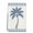 Navy Blue, Cobalt, Cream, variant on Colorful Palm Tree Kitchen Towels Set of 4, Summer Tropical Plants Leaves Abstract Black Absorbent Dish Towels for Kitchen, Microfiber Hand Towel, Quick Drying Tea Towel for Cleaning Dishcloths