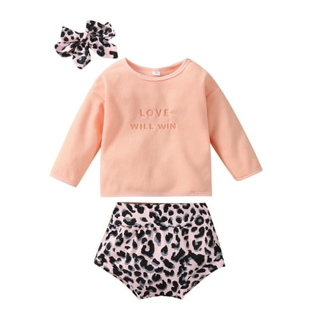 

KI-8jcuD Tie Dye Jeans Shirt For Kids Toddler Children Kids Baby Girls Long Sleeve Letter Sweatshirt Blouse Tops Leopard Print Shorts With Headbands Outfit Set Clothes 3Pcs Checke Top And Bottom Bab