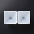 thumbnail image 2 of DIY Silicone Molds Resin Casting Molds For UV Resin Epoxy Resin Jewelry Making For Resin & Dried Flower Jewelry Making Trapezoid White 57x56x57mm, 2 of 3