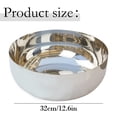 thumbnail image 3 of Stainless Steel Mixing Bowls,12.6 Inch Large Metal Basin with Mirror Finish,Heavy-Duty Salad Dough Bowl,Kitchen Prep Bowl,Dishwasher Safe,Metal Bowls for Home and Commercial Cooking(Silver), 3 of 9