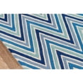 thumbnail image 3 of Momeni Rugs Delhi Collection 100% Wool Hand Carved & Hand Tufted Contemporary Area Rug, 2'3" x 8'0" Runner, Blue, 3 of 4