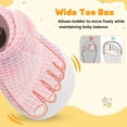 thumbnail image 6 of JOINFREE Baby First Walking Shoes for Boys Girls Infant Wide Barefoot Crib Shoe Lightweight, 6 of 7