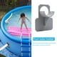 thumbnail image 3 of Soporte de tubo para Intex Soporte de salida de manguera de piscina sobre el suelo con abrazadera (gris) FLhrweasw Nuevo, 3 of 8