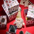 thumbnail image 3 of Conjunto Anidado de Cajas de Almacenamiento de Papel FAIR Navidad de 5 Tamaños, 3 of 9