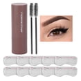thumbnail image 4 of Kit De Plantillas Para Sellos De Cejas, Kit De Modelado De Sellos Para Cejas De Maquillaje Para Cejas En Un Paso, Polvo Para Cejas De Larga Duración, Resistente Al Agua Y A, 4 of 7