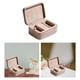 thumbnail image 5 of Caja organizadora de doble capa perfecl contenedor de joyería ligero CAFÉ, 5 of 7