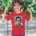 thumbnail image 3 of Tee Hunt Dean Russo Ruth Bader Ginsburg Youth T-Shirt Pop Culture Icon RBG Kids, Red, X-Large, 3 of 5