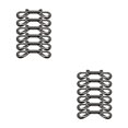 thumbnail image 1 of sweethay 6 piezas Perno Broches Desmontable Cabezas dobles Gancho Hebillas de correa para mascotas Type3 NO3, 1 of 6