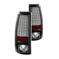thumbnail image 1 of Chevy Silverado 1500-2500 Black LED Tail Lights, 1 of 1