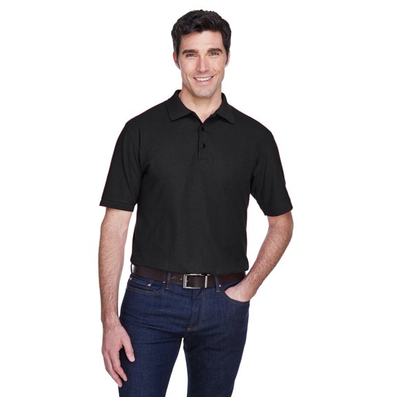 Ultraclub 8540 Men's Whisper Piqu Polo