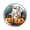 A004- Style D, variant on Halloween Decorations, Halloween Ghost Decorations, Ghost Halloween Decor, Ghost Decorations, 10 Pack 1 Inch Cute Cartoon Ghost Fridge Magnets for Kitchen Refrigerator, Locker,