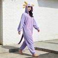 thumbnail image 7 of Generic Kid Animal Hooded Onesie Funny Cute Carto𝐨n Plush Outfit Oversized Comfortable Fleece Suit Halloween Party Holiday Dress Up, 7 of 7